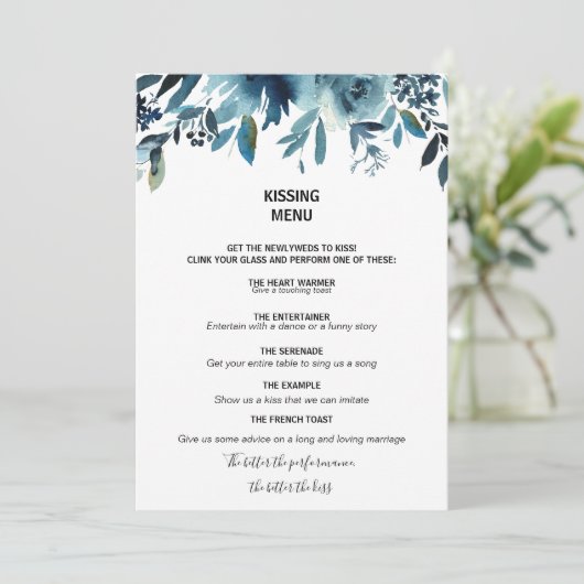 天海軍ブルーフローラキスをするメニュー (スタンド正面)