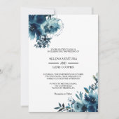 天海軍ブルーフローラ結婚ズ 招待状 (正面)