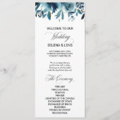 天海軍ブルーフローラ結婚式 プログラム (正面)