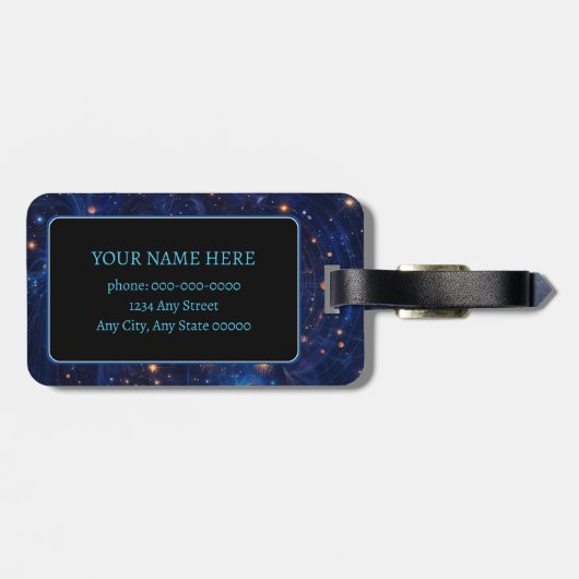 天渦 ラゲッジタグ (裏面横)