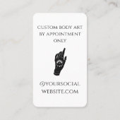 天測名刺 名刺 (裏面)