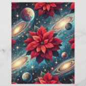 天測地模様スクラップブック紙シート (裏面)