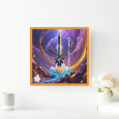 天測航法 スクエア壁時計 (ホーム)