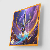 天測航法 スクエア壁時計 (傾斜)