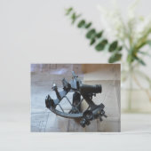 天測航用六分儀 ポストカード (スタンド正面)