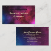 天測銀河系天文学エレガント学 名刺 (正面/裏面)