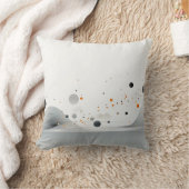 🌑天測（ばちゃばちゃ）跳ねる装飾用クッション🎨 クッション (ブランケット)