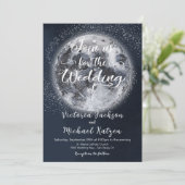 天満月と星の結婚式招待状 招待状 (スタンド正面)