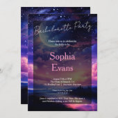 天満月結婚バチェロレッテ 招待状 (正面/裏面)