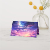 天満月結婚折り座席表 プレイスカード (裏面)