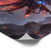 天火と氷の魔女 ポスター (角)