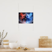 天火と氷の魔女 ポスター (キッチン)