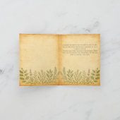 天灯感謝 サンキューカード (内部)