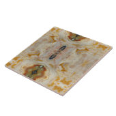 天然の灰石、原色、デザイン タイル (側面)