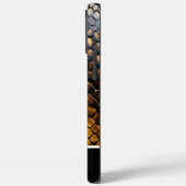 天然の蛇行質感の複雑なパターン Case-Mate iPhoneケース (裏面 / 左)