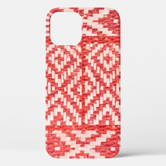 天然の麻のオーナメントに関する民族 Case-Mate iPhoneケース (裏面)