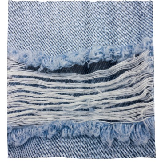 天然の麻布の生地  シャワーカーテン (正面)