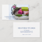 天然オーガニック職人の手作り石鹸 名刺 (正面/裏面)