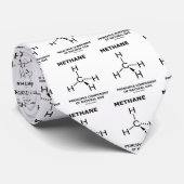 天然ガスのメタン原理成分 ネクタイ (ロール)