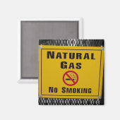 天然ガス マグネット (正面/裏面)