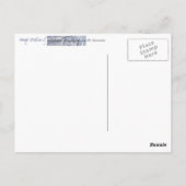 天然シェル3 ポストカード (裏面)