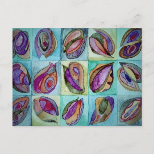 天然シェル3 ポストカード (正面)