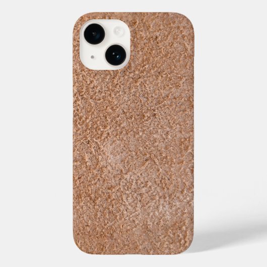 天然スエード革テクスチャ背景パターンr Case-Mate iPhoneケース (裏面)