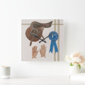 天然チャームVI スクエア壁時計 (ホーム)