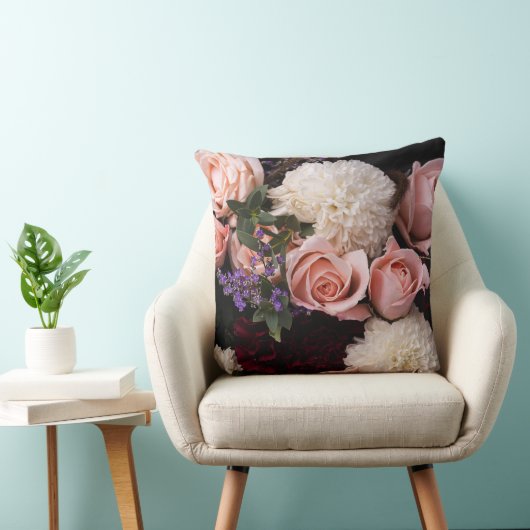 天然バーガエレガントン性クリーム状フローラ クッション (椅子)