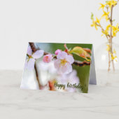 天然フローラ桜花組成 カード (黄色い花)