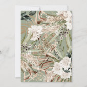 天然ボヘミアの植物モダンエレガント株 (裏面)