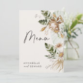 天然ボヘミアの植物モダンエレガント株 メニュー (スタンド正面)