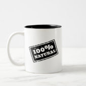 天然マグカップ100% ツートーンマグカップ (左)