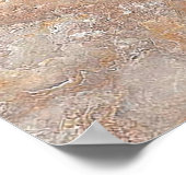 天然大理石数々ので色の自然デザインと ポスター (角)