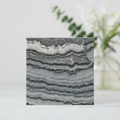 天然宝石白黒レース大理石 (スタンド正面)