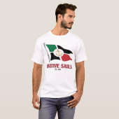 天然帆、米国東部標準時刻。 2006年 Tシャツ (正面フル)