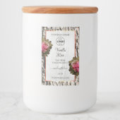 天然木の樹皮ホワイトウッド製品ラベルのロゴ フードラベル (正面)