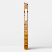 天然木の背景、木のスライスとオーガニックt Case-Mate iPhoneケース (裏面 / 左)