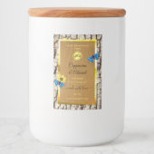 天然木素朴樹皮粒製品ラベルロゴ フードラベル (正面)