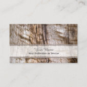 天然木製オーガニックスタイル名刺 名刺 (正面)