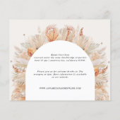 天然植物性エレガントパンパ結婚ス詳細 (裏面)