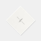 天然植物性リーフナプキン スタンダードカクテルナプキン (角)