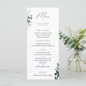 天然植物性緑のメニュー メニュー (スタンド正面)