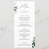 天然植物性緑のメニュー メニュー (正面)