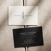 天然植物葉モダン名刺 名刺