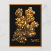 天然樹状銅鉱石写真 ポストカード (正面)