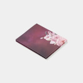 天然水カラーボホーフローラブルガンディーレッドスターリー ポストイット (アングル)