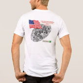 天然痘ワクチン接種250周年記念 トライブレンドＴシャツ (裏面)