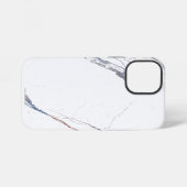 天然白大理石 iPhoneケース (裏面横)
