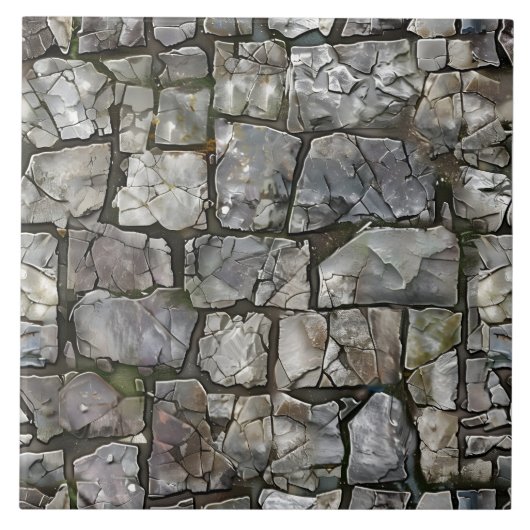 天然石エレガント瓦 タイル (正面)